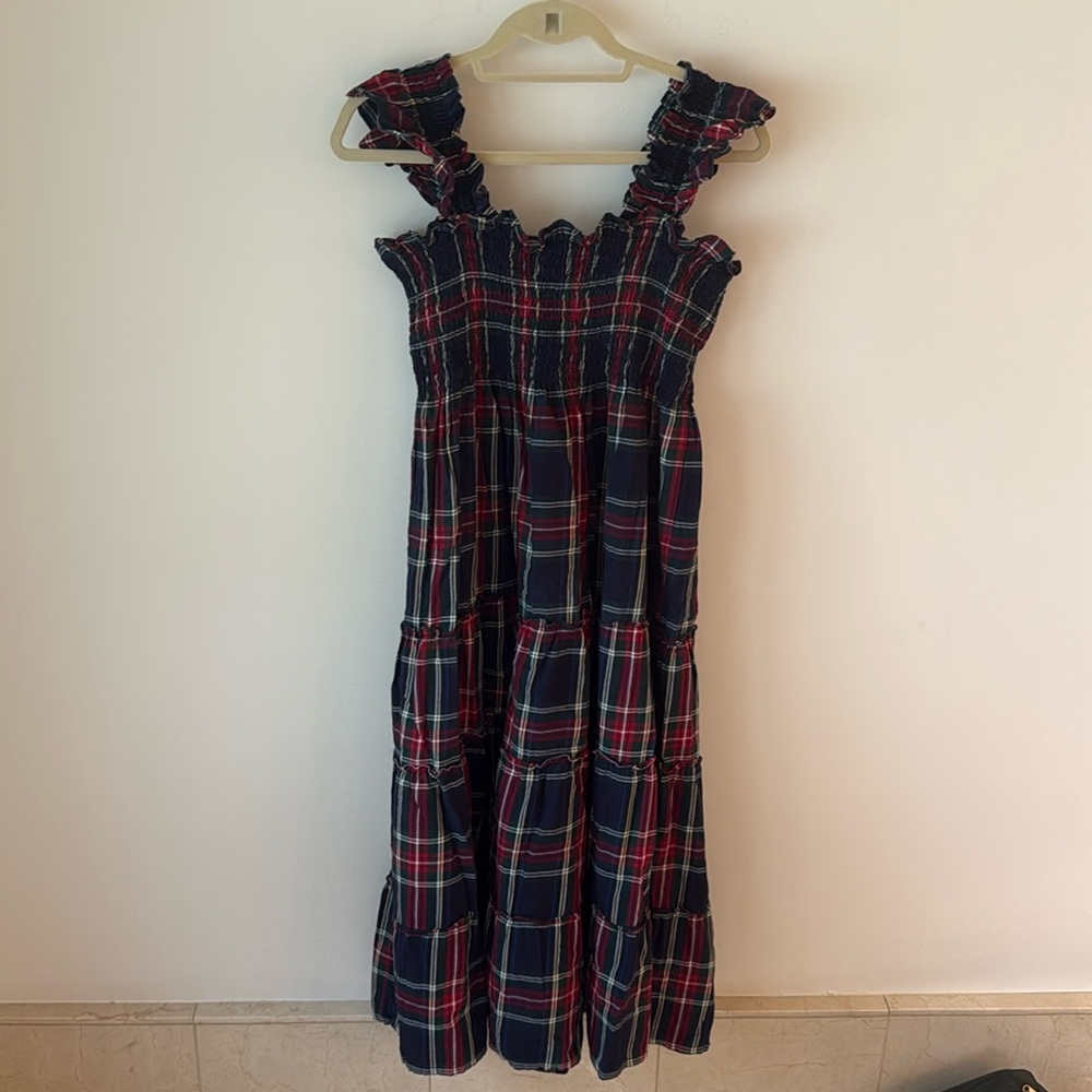Hill House Nap Dress Tartan | Size Medium